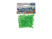 Koraliki do nawlekania 6mm K6-8 Brewis zielone